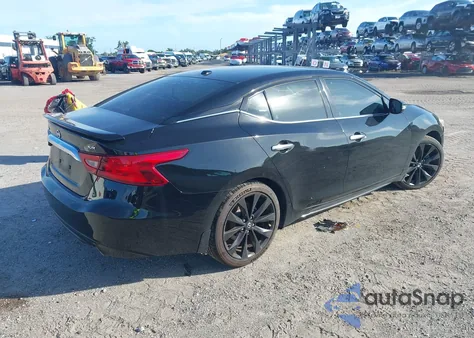 2017 Nissan Maxima 3.5 Sr из США, поврежденный, VIN 1N4AA6AP5HC395485